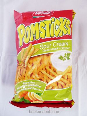 Sour Cream and Onion Pomsticks from Germany